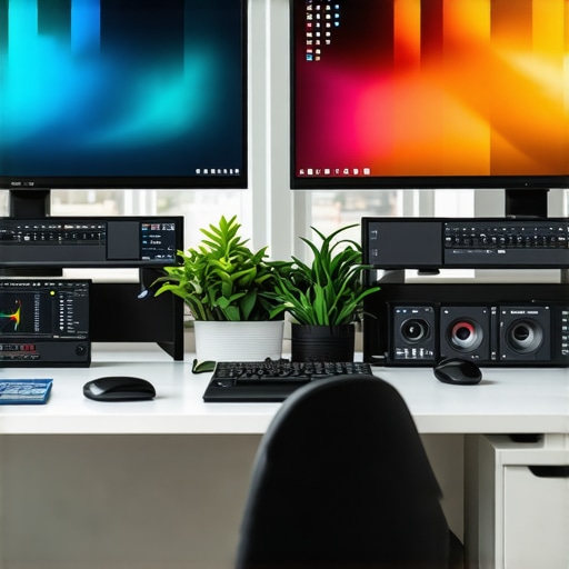 Top 4K HDR Monitors for Precise Color and Visual Fidelity in Creative Work