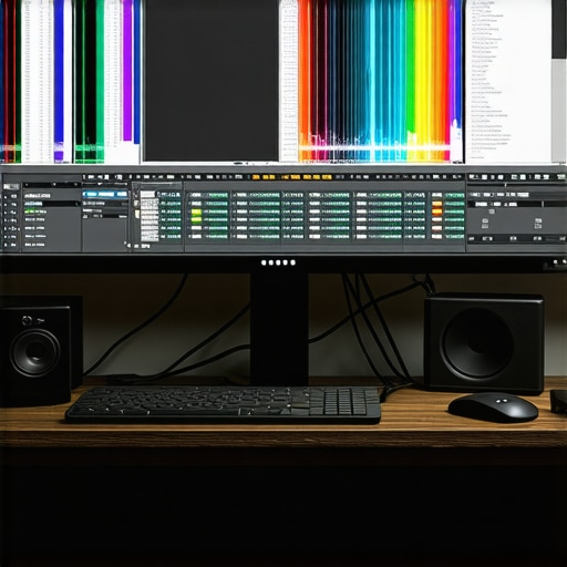 Professional calibration tools and spectral profiling equipment in a studio setting.