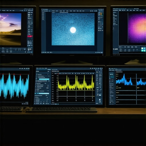 High-end monitor calibration setup with spectral and AI tools