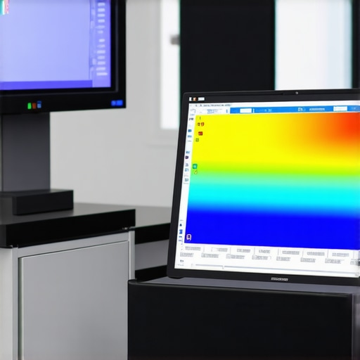 Spectrophotometer measuring monitor spectral response for advanced calibration