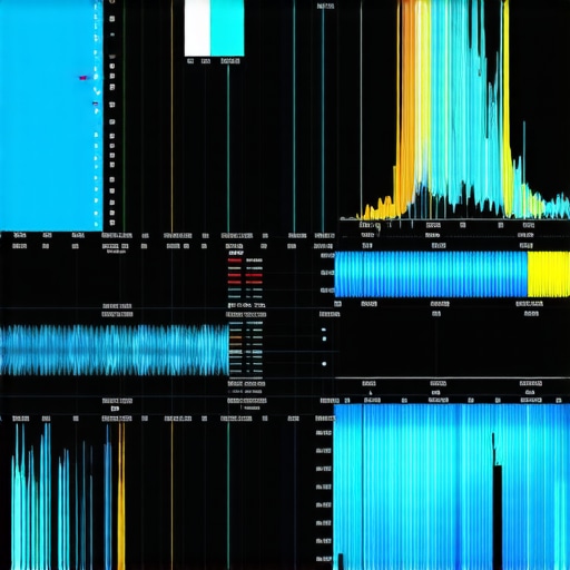 Professional calibration hardware and spectral measurement devices in a creative workspace.