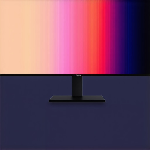 Close-up of a professional HDR monitor showcasing local dimming zones and calibrated tone curves.