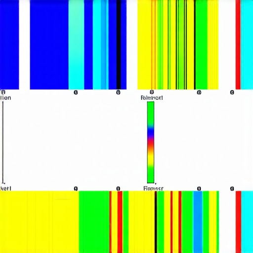 Close-up of multispectral calibration devices calibrating a professional HDR monitor