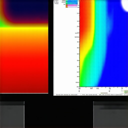 A professional spectroradiometer measuring monitor spectral output for calibration