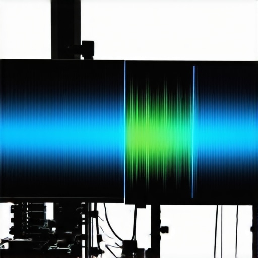 Device measuring spectral light distribution on an HDR professional monitor