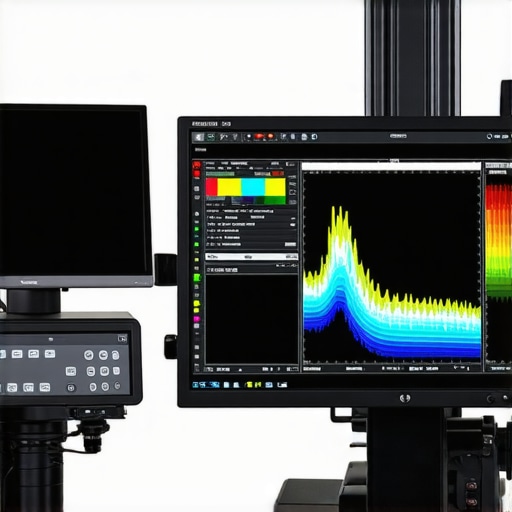 Professional spectral profiling and calibration devices enhancing monitor accuracy.