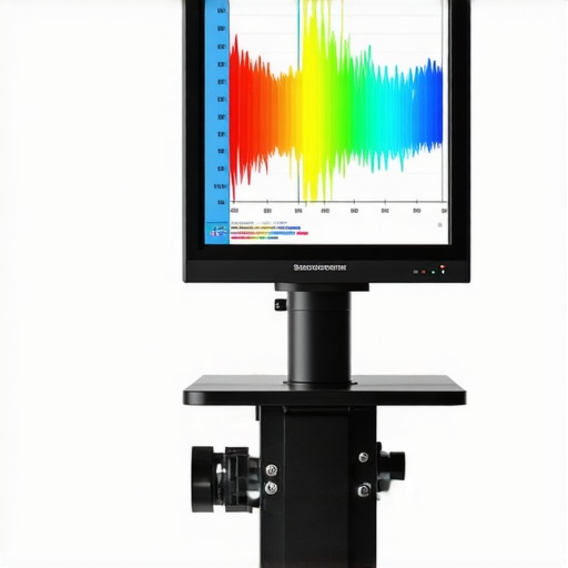 Device measuring spectral output for advanced monitor calibration