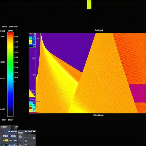 Advanced Spectral Correction and Environmental Monitoring in Professional Displays A professional calibration system illustrating spectral correction and environmental sensors integrated into a high-end monitor setup.