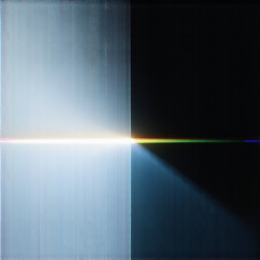 Spectral Calibration of 4K HDR Monitor A detailed spectral visualization from a high-end professional 4K HDR monitor during calibration.